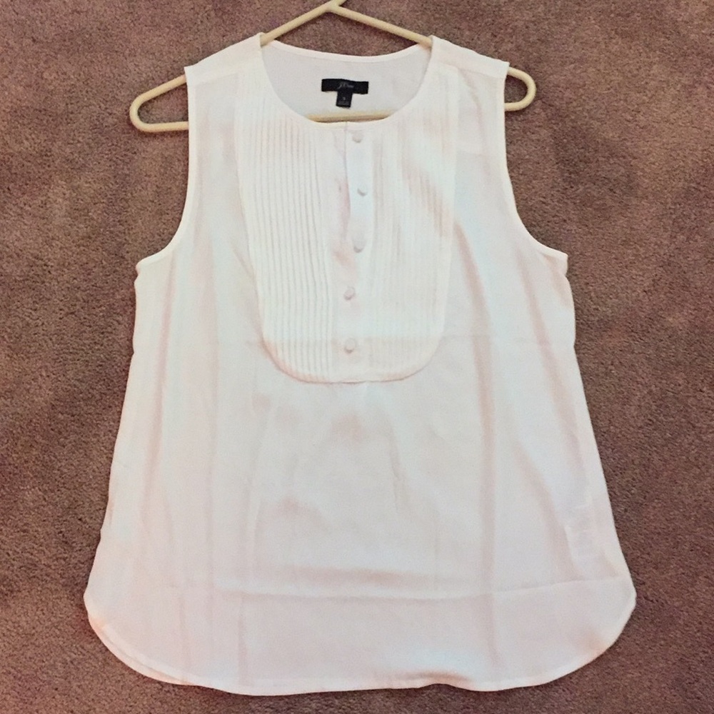 J Crew Henley Tuxedo tank